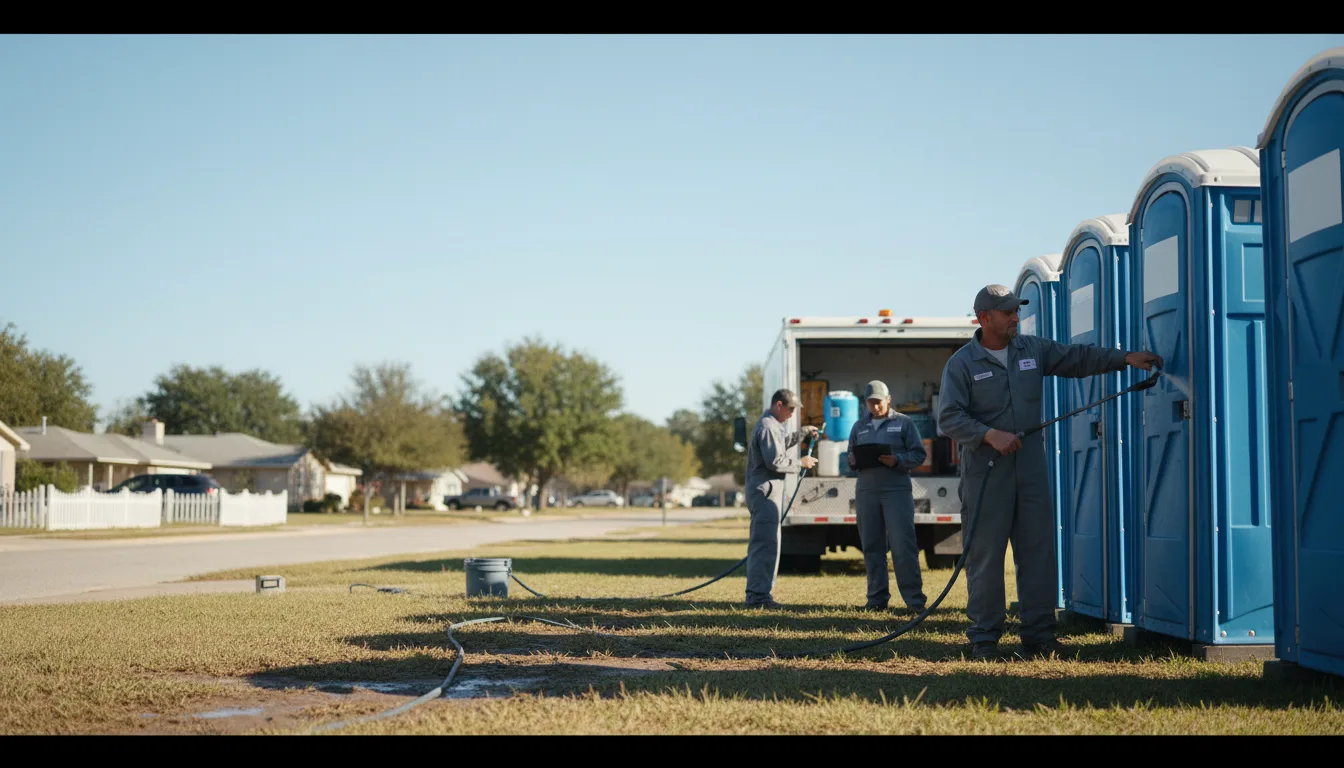 Long-Term Portable Toilet Rental in Riverside, IA near me